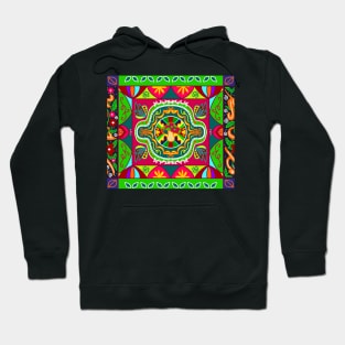 Jingle Truck Art Aesthetic Pattern Hoodie